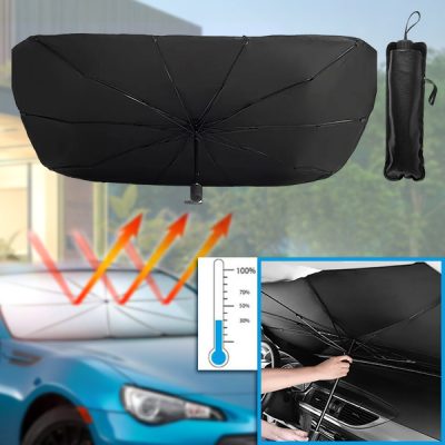 Parasolar tip umbrelă pentru parbriz | SHADESHELLA
