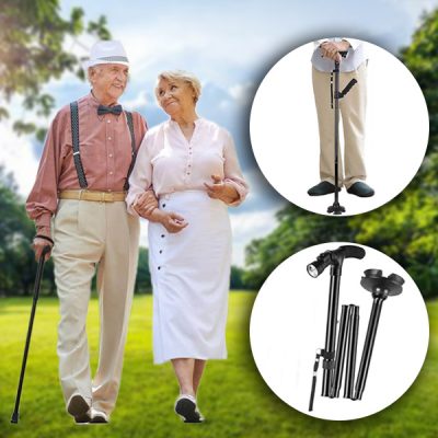 Baston pliabil cu lumină LED | STEPRO