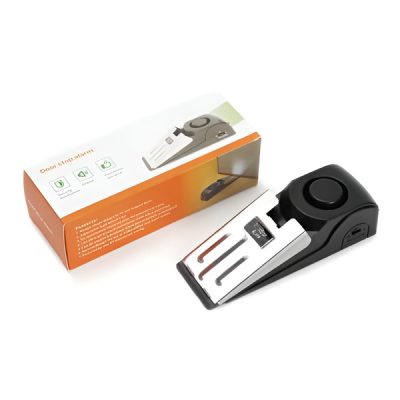 Opritor de Ușă cu Alarmă - 120 dB, 3 Niveluri de Sensibilitate, Fără Găurire | SECUSTOP