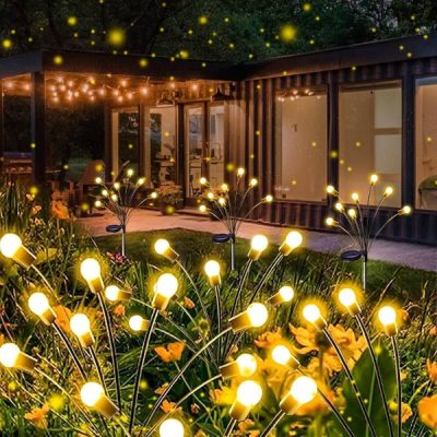 Lămpi solare de grădină (lumină caldă) | SOMPEX